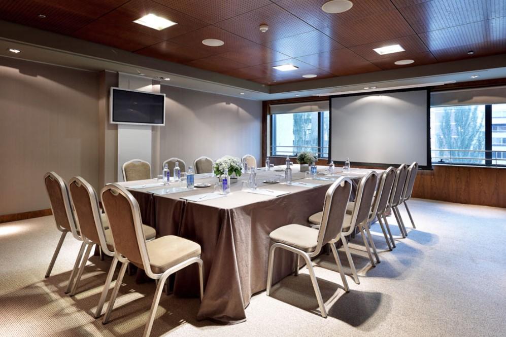 Eurostars Suites Mirasierra Madrid Exterior foto Meeting room